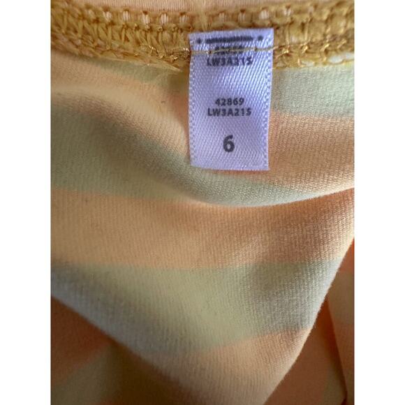 Lululemon Run Warm Up Crew Long Sleeve Yellow Orange Back Zip Top Women's Size 6 - Picture 9 of 11